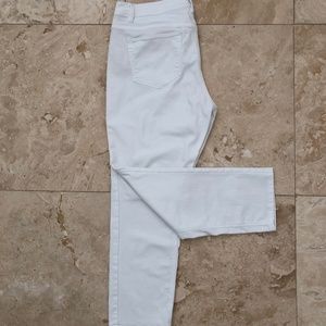 J. Jill White Ankle Jeans size Petite 10 (10P) Soft